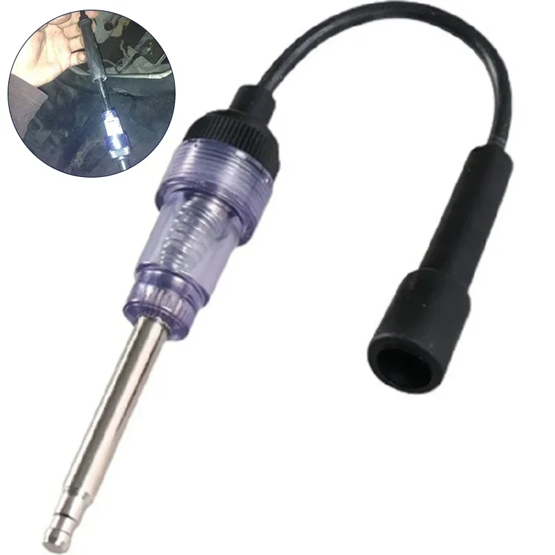 Automotive Ignition System Tester Spark Plug Car Engine In Line System Pen Detector Spark Plug Coil Tester Diagnostic Tool