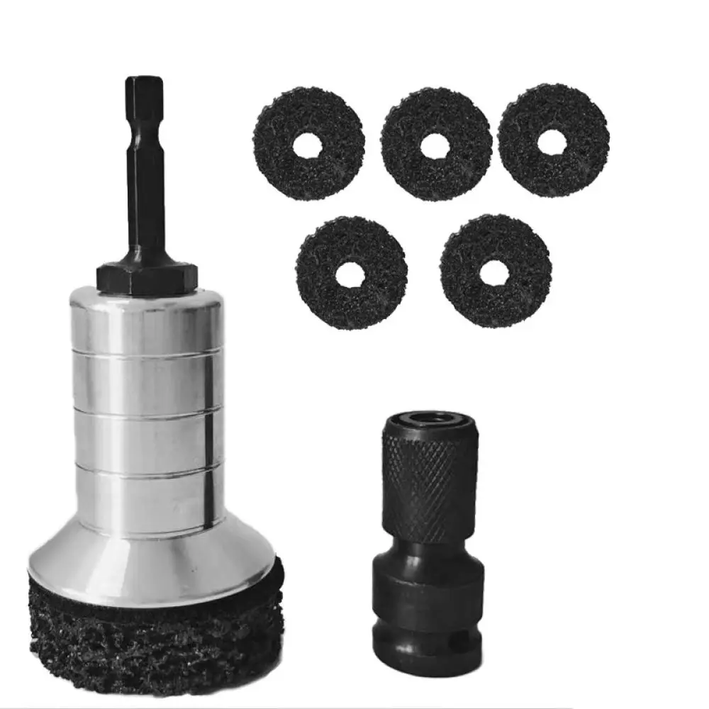 Wheel Hub Rust Remover Grinding Sander Brake Disc Cleaning Tool Professional Auto Maintenance Repair Accessory Polishing Head