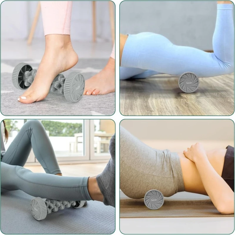 Masażer do stóp na zapalenie powięzi podeszwowej, ręczny głęboki masażer do stóp poprawiający krążenie i łagodzący ból.