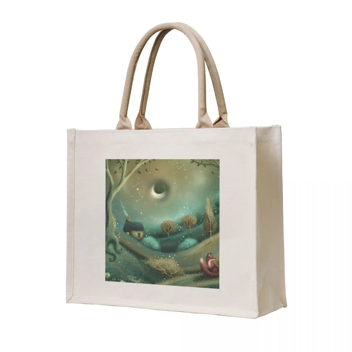 

A Fox's Tail Tote Bag Canvas bag Large bags for women tote bag
