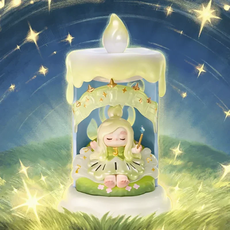

POP MART CHAKA Candlelit Wander Series Kawaii Anime Action Figure Blind Box - Surprise Mystery Collectible Doll for Girls