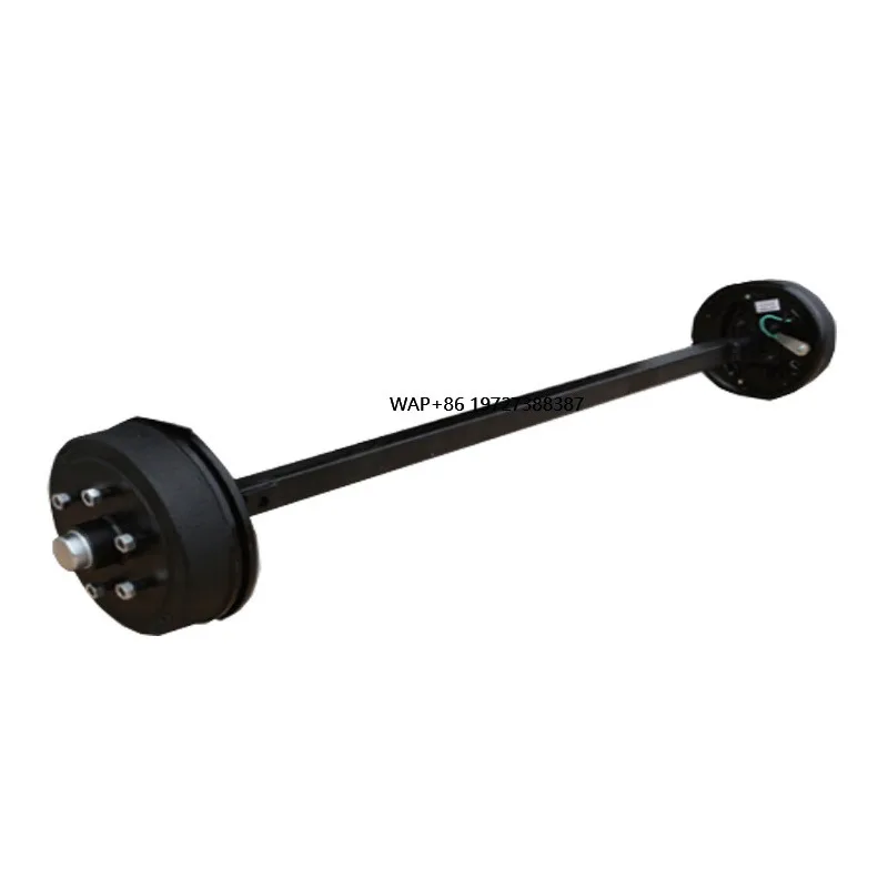 

1500KG Brake Axle Trailer with F50 Tube M12x1.5 Stud Pattern Hot Dip Galvanizing and Black Paint Finish