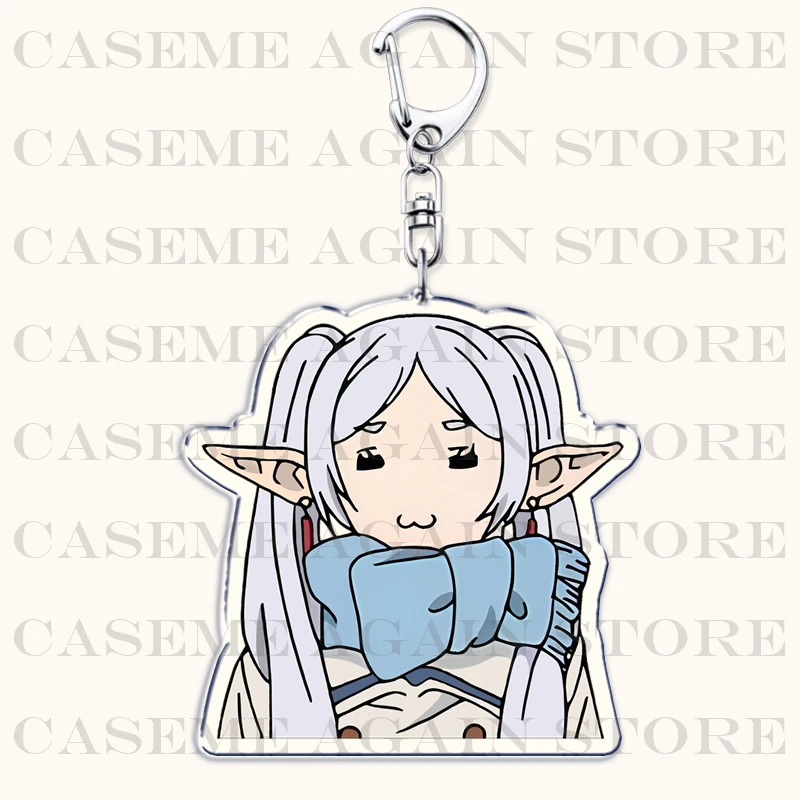 شعبية أنيمي فريرين بيوند رحلات نهاية سلاسل المفاتيح للملحقات حقيبة هيميل هيتر فتاة Keyrings مجوهرات المشجعين الأصدقاء الهدايا