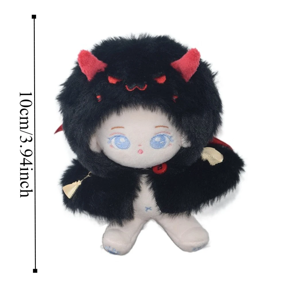 Plush Cloak 10CM Cotton Doll Clothes Cat Hat Replacement Stuffed Doll Clothes DIY Clothing Changing Plush Toys Clothes