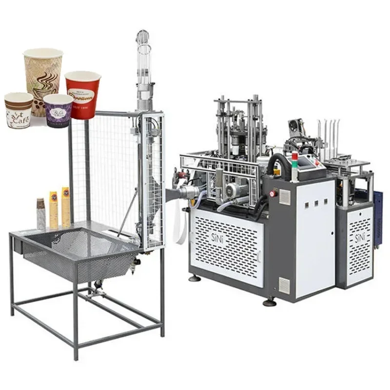 New Paper Cup Cutting Forming Machines Hot Sale Fully Automatic Coffee Cup Making Machine Tea Cup Making Machine