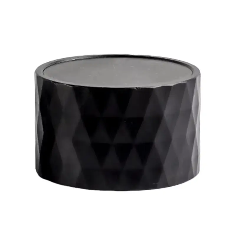 TFORU-Diamond Texture Handle With Whirlwind Pattern Base Stainless Steel Gravity Coffee Tamper Coffee Powder Distributor