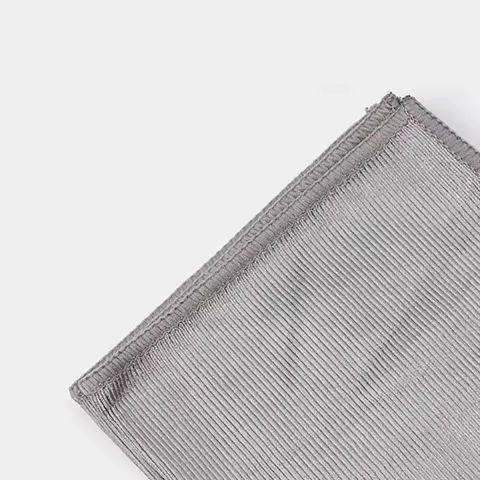 Thickened 40x40cm Glass Cleaning Cloths 8pcs Lint Free Reusable for Mirrors Kitchen Cabinets Smooth Household Surfaces