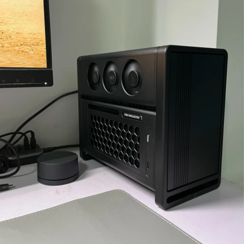 Xikii Ff04 Lp Itx Mini Case Cnc All Aluminum With Enp-8345l Silent