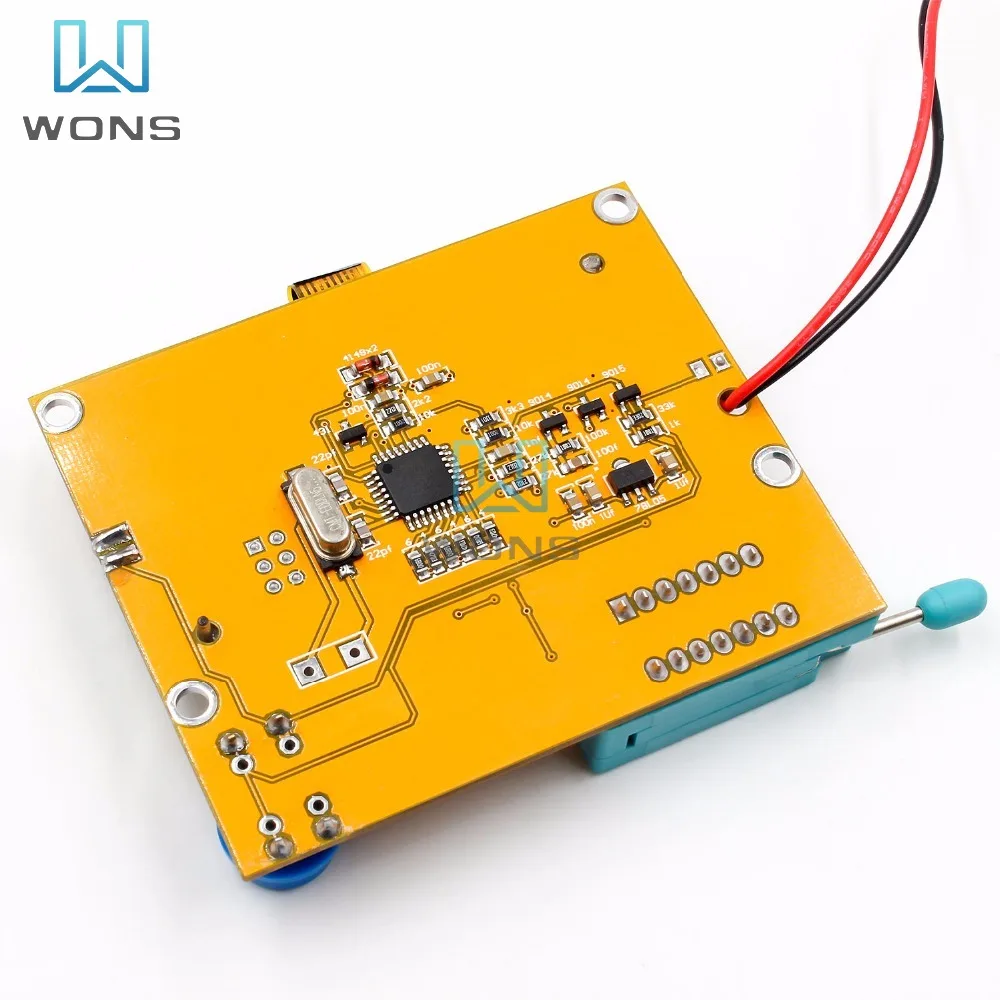 Imagem -06 - Esr Medidor Transistor Tester Diodo Triodo Capacitância Scr Indutância Caixa de Teste Alta Qualidade Novo Lcr-t4 Lcr-tc1 Lcr-t7