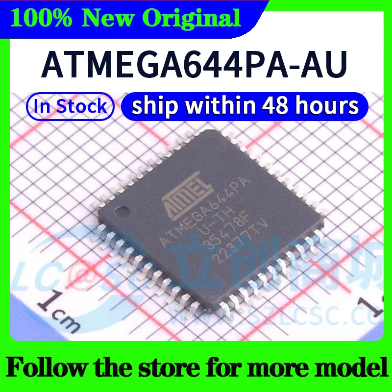 ATMEGA644PA-AU En stock