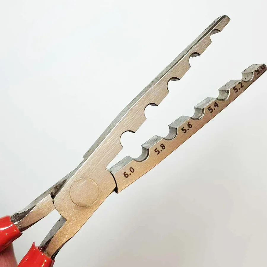 Bracelet Welding Mouth Shaping and Repairing Pliers Round Ancient Method Bracelet Interface Leveling and Pressing Ring Tool