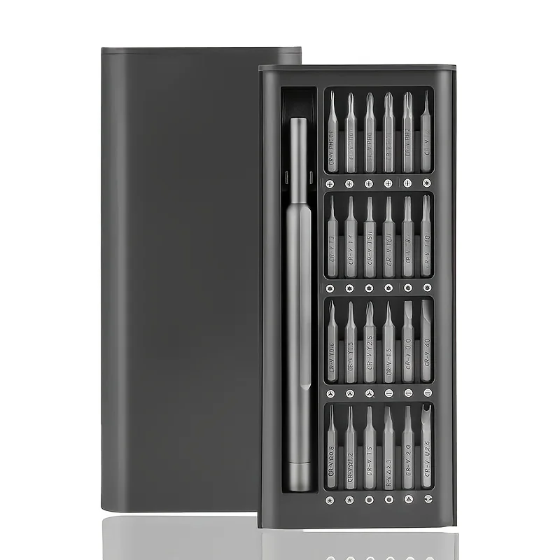 Imagem -02 - Mini Magnetic Screwdriver Grupo Precision Bits Kit Elétrico Laptop Iphone Computador Tri Wing Torx Screwdrivers