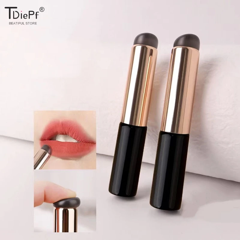 29 Arten 1 stücke Lippen bürste runder Kopf tragbare Make-up Pinsel Lippenstift Misch pinsel Schönheit kosmetische Multifunktions Concealer Pinsel