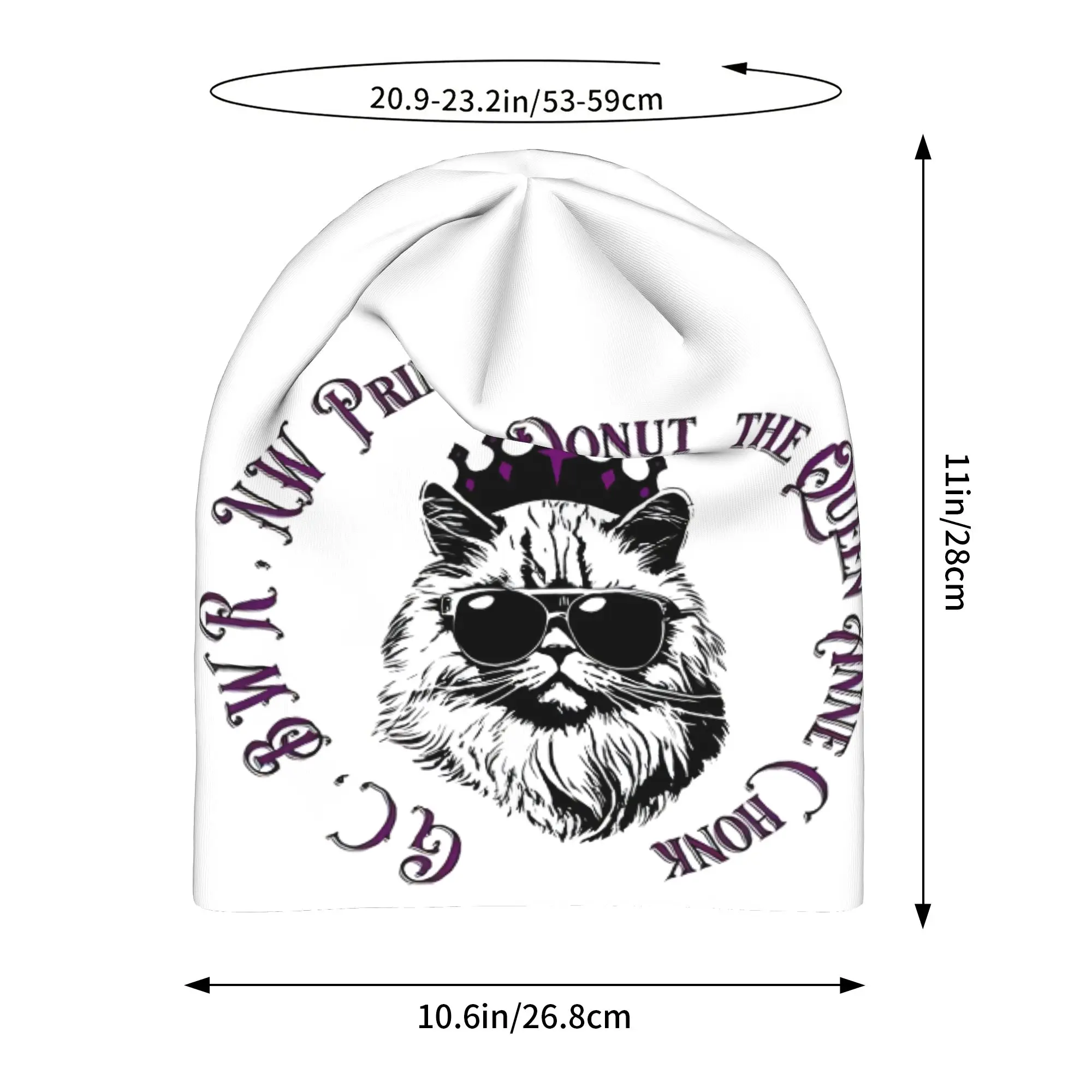 Dungeon Crawler Carl Princess Donut Thin Hat Bonnet Hats Autumn Styles  Skullies Beanies Caps Men Women's Unisex Ski Cap