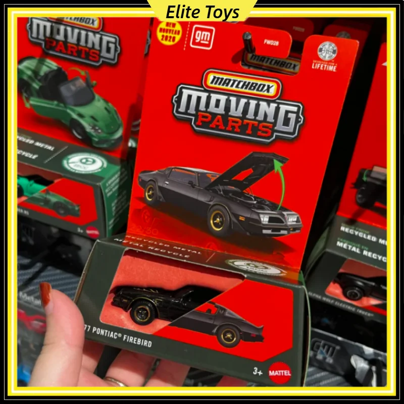 

Matchbox 1:64 Diecast Model Car Moving Parts 1977 Pontiac Firebird FWD28 Metal Collectible Vehicle Toy Collection Enthusiasts
