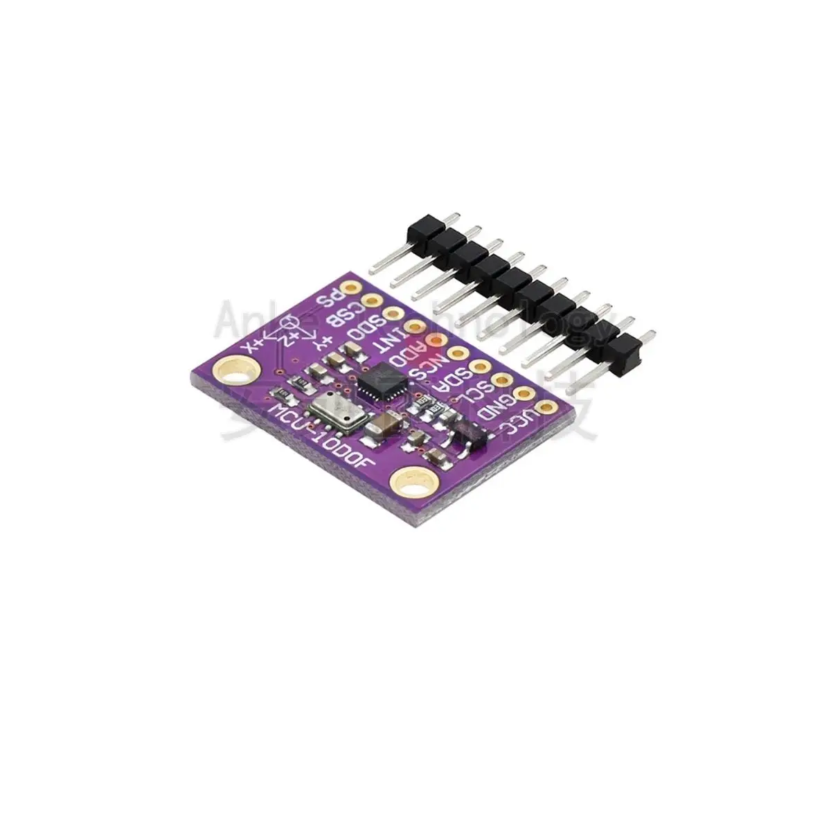 MCU-117 MPU9250/MS5611 High-Precision 9-Axis 10DOF Attitude Module with SPI/IIC Communication
