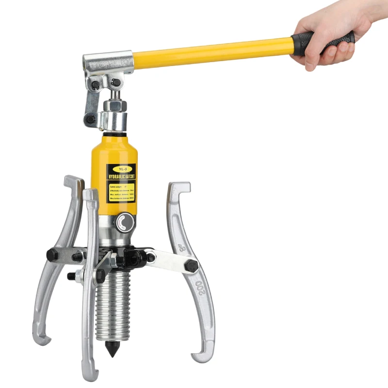 

ZYL-5 5Ton Hydraulic Gear Wheel Bearing Puller Separator Tool Two or Three Adjustable Jaws with Portable Box for Repair Shop