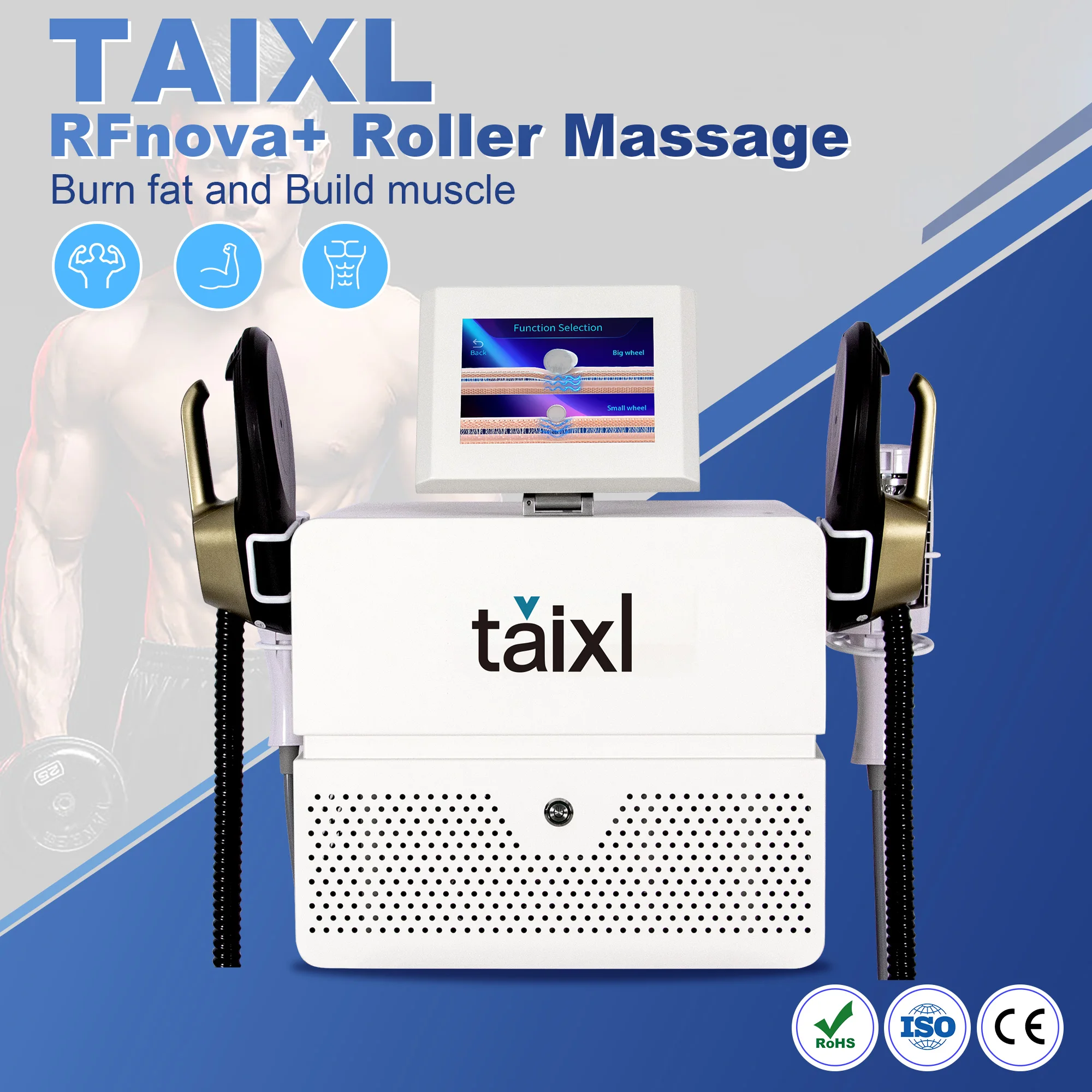 

EMS drum relaxes muscles TAIXL rotates to tighten skin electromagnetic increase muscle tightening fat burning plastic surgery ma