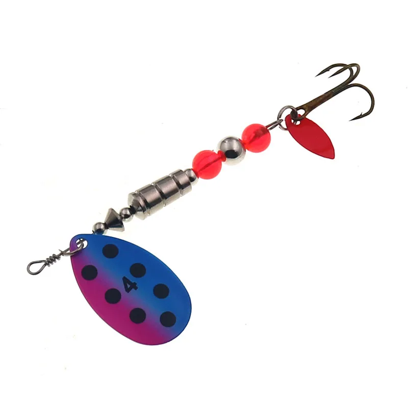 Spinner Lure Bait Long Cast 11.5g Spoon Lures pike Metal Fishing Lure Bass Hard Bait With Hooks image 3