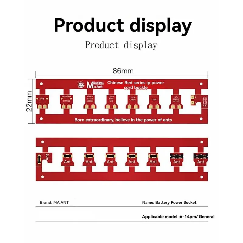 Promotie! Maant FPC Connector Reparatie Tool Batterij Gesp Power Boot Kabel Voor Iphone 6-14 PM Moederbord