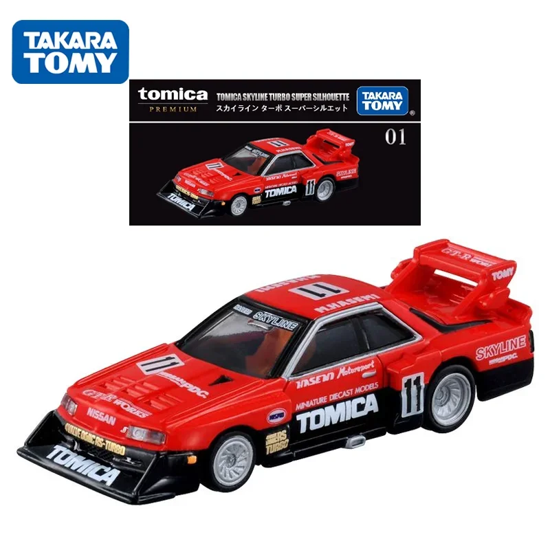 

TAKARA TOMY Tomica Premium TP01 TOMICA SKYLINE TURBO супер силуэт мини литая модель автомобиля из сплава игрушка металлический подарок для детей