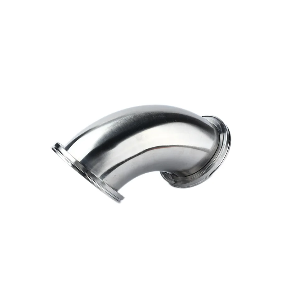 ISO High Vacuum Elbow K Flange 90 Degree LF Caliper Buckle 63 Quick Pack 80 Mirror 10 Polished SUS Stainless Steel 304