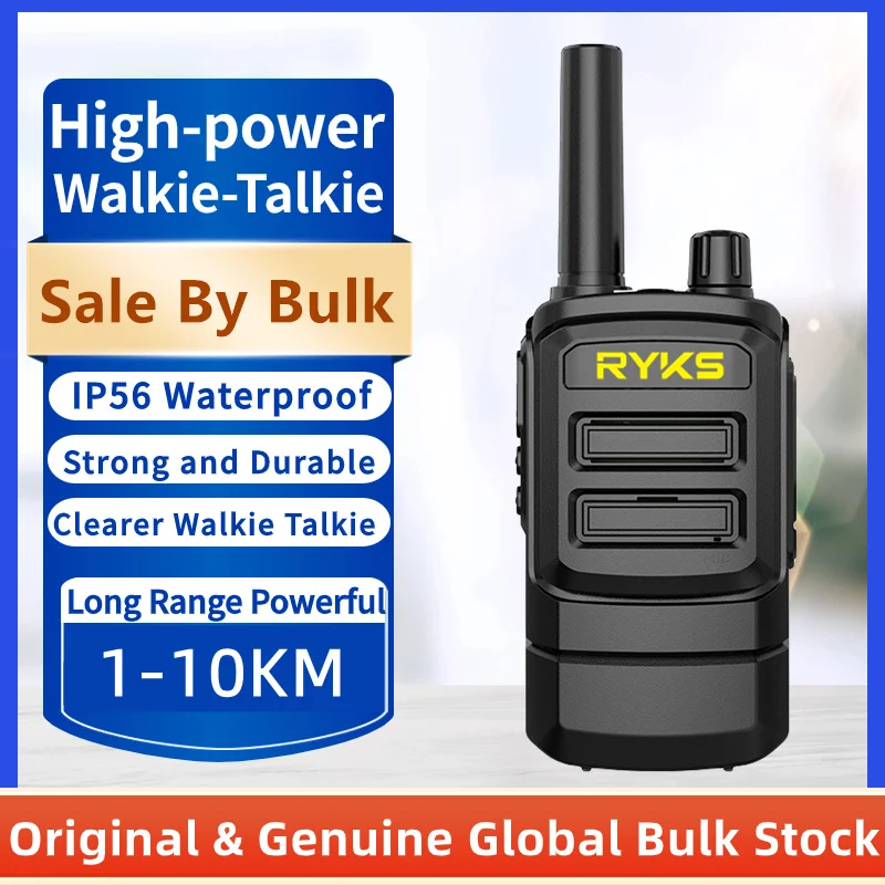 Two Way Radio Uhf Walkie Talkie Long Range Frequency 400-470 Strong And Durable Professional Public Handheld Radio