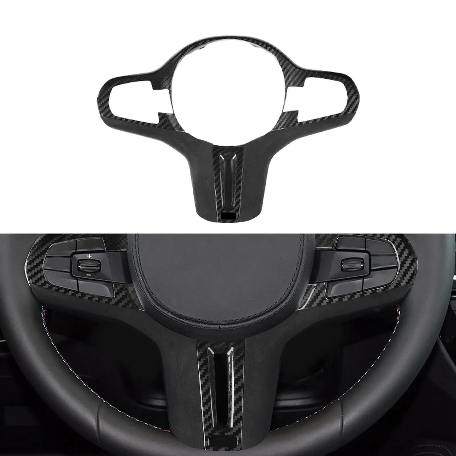 

Steering Wheel Frame Cover Automotive Supplies Carbon Fiber for BMW ID6 F90 M5 x3M F97 x4M F98 5 Series G30 G31 G38 6GT G32