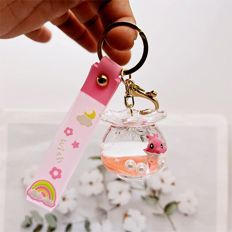 fish keychain Cute Fish Style Keychain Lucky Koi Bag Pendant Birthday Holiday Souvenir