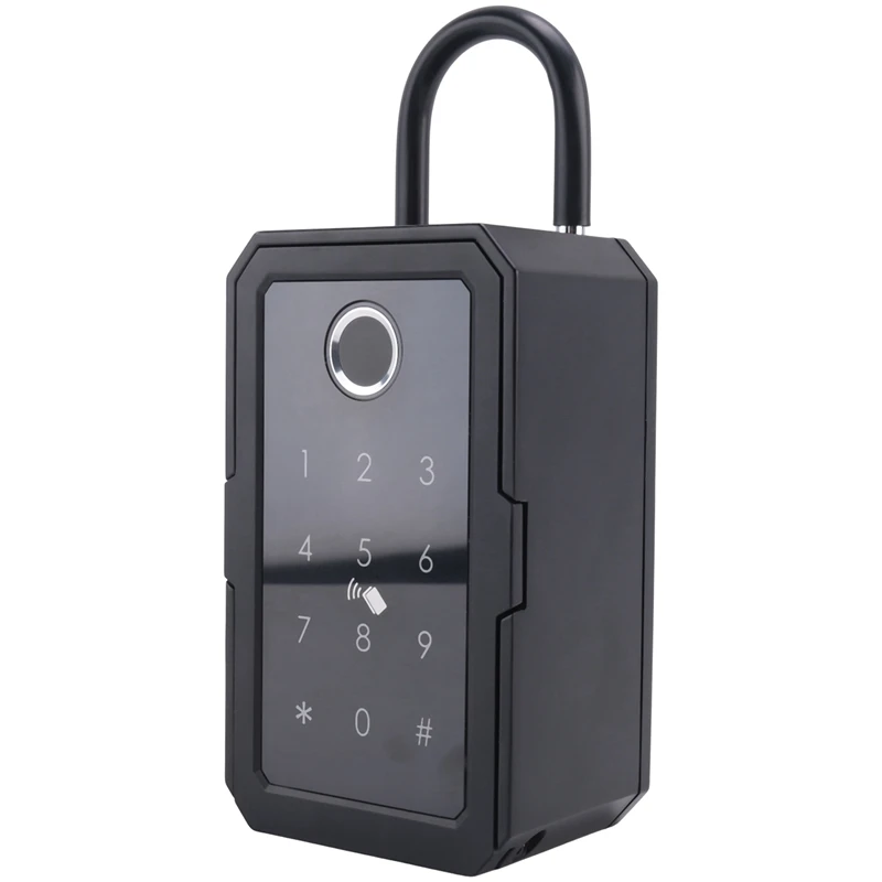 Smartkey Lock Box, Home Key Wireless Smartlock Box, Electronic Key Box App Digital Code Bluetooth Key Safe For Host