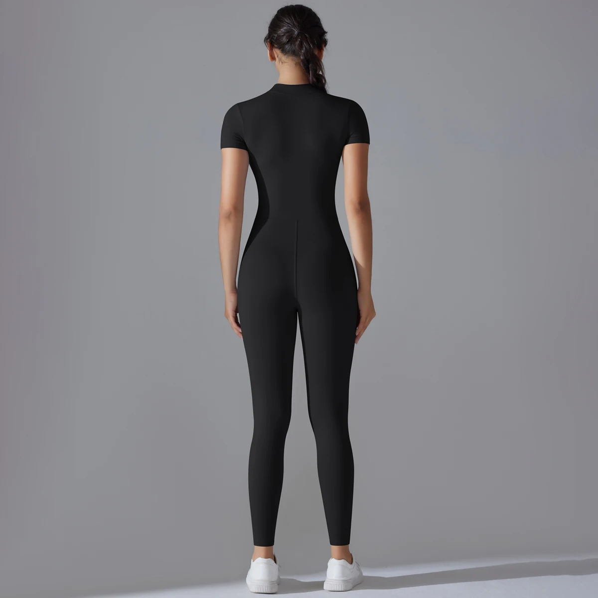 Frauen Bodys Fitness Sport Body Yoga Anzug Atmungsaktiv Schnell Trocknend Sport Yoga Kleidung frauen Gym Push Up Workout – Detail 25