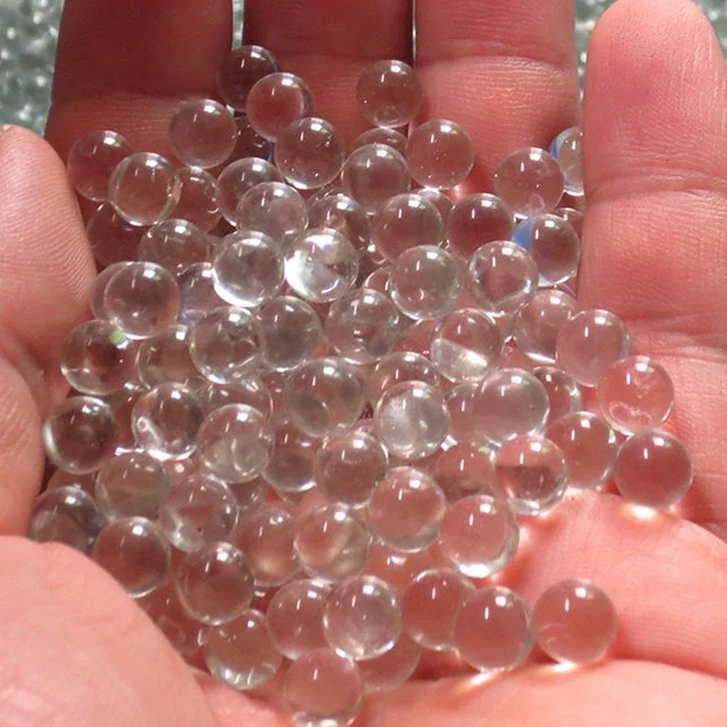 1000pcs/2000pcs OD 1mm to 8mm Glass Ball sand grind bead for Laboratory experiments