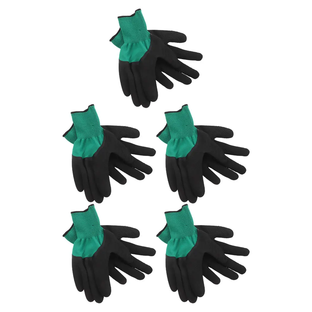 

5 Pairs Pet Anti-Bite Gloves Squirrel Training Protection Cloth for Small Animals