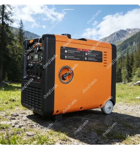 Portable Silent Inverter Dual Fuel Generator Car Mounted Outdoor Home Stable Voltage Emergency Backup Power Equipment