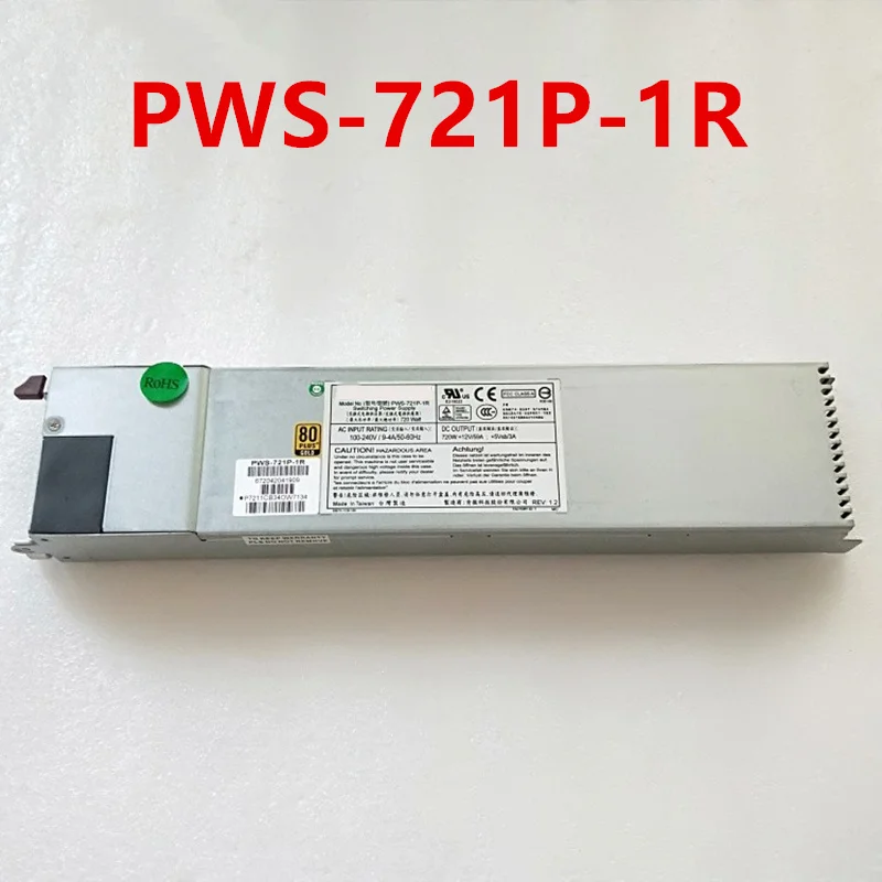New Original PSU For Supermicro 720W Power Supply PWS-721P-1R