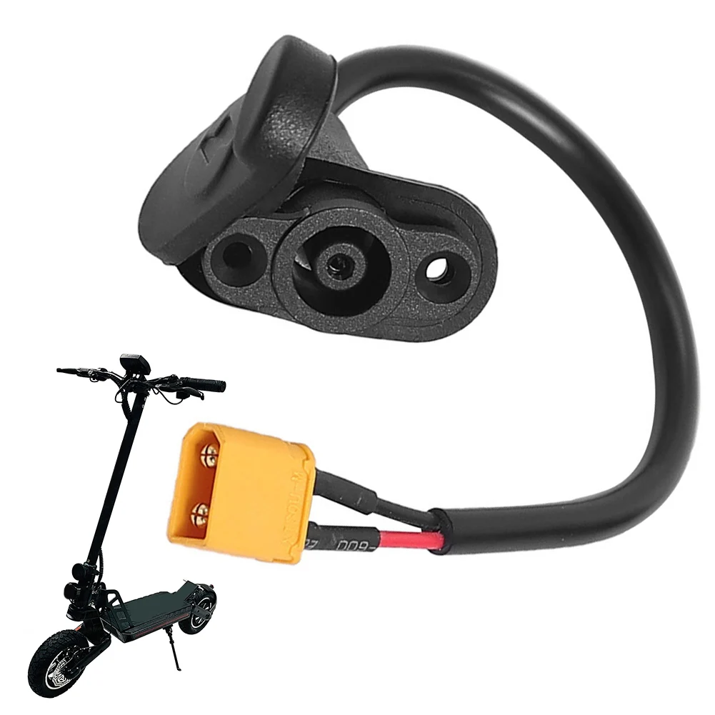 Electric Scooter Charging Port Charger Interface Replacement Parts For Kukirin G2 PRO Charging Component Interface Accessories