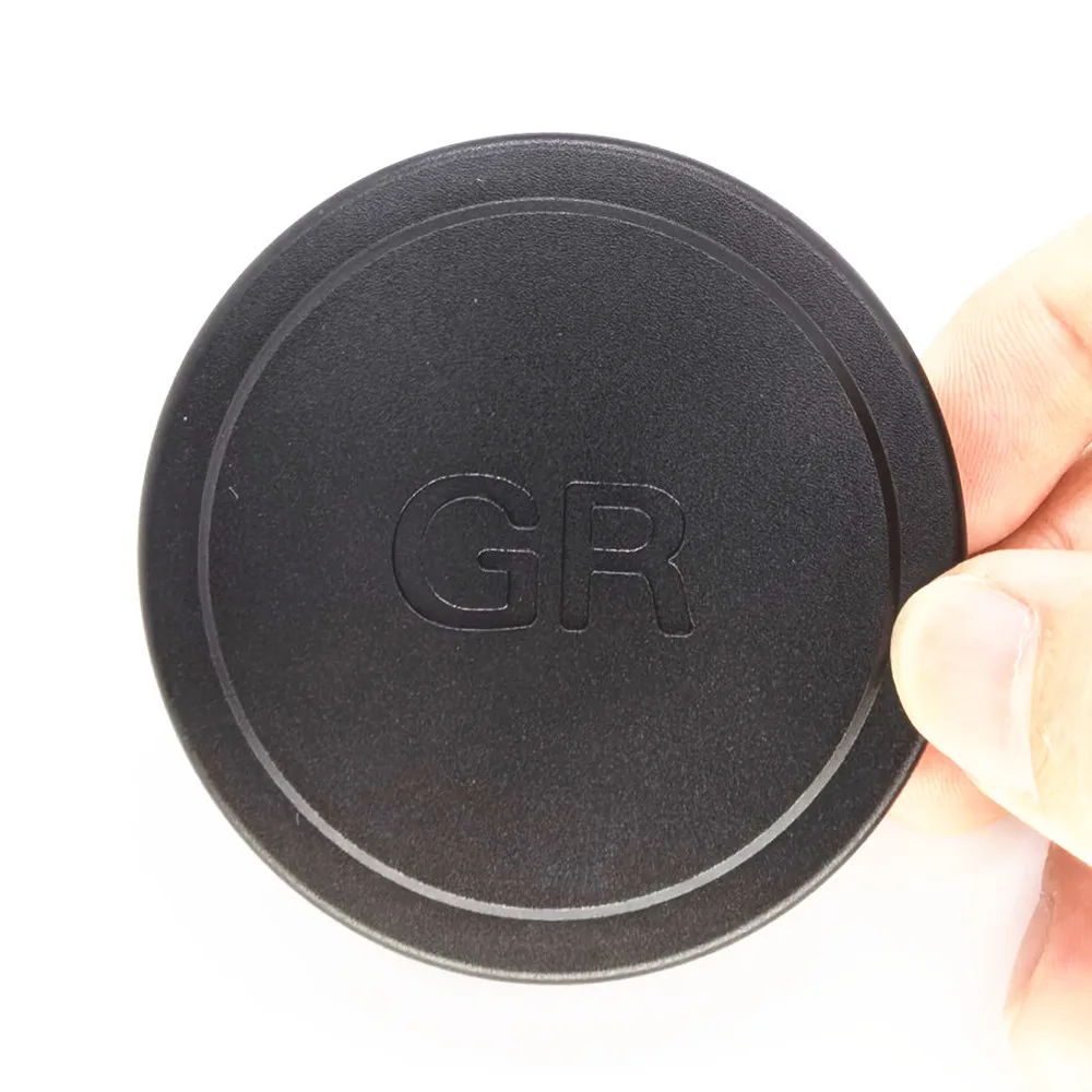 GR3x GR3 GR2 Black Metal Lens Cap Cover Protector for RICHO Ricoh GR IIIx , GR III , GR II GRIIIx GRIII GRII Camera