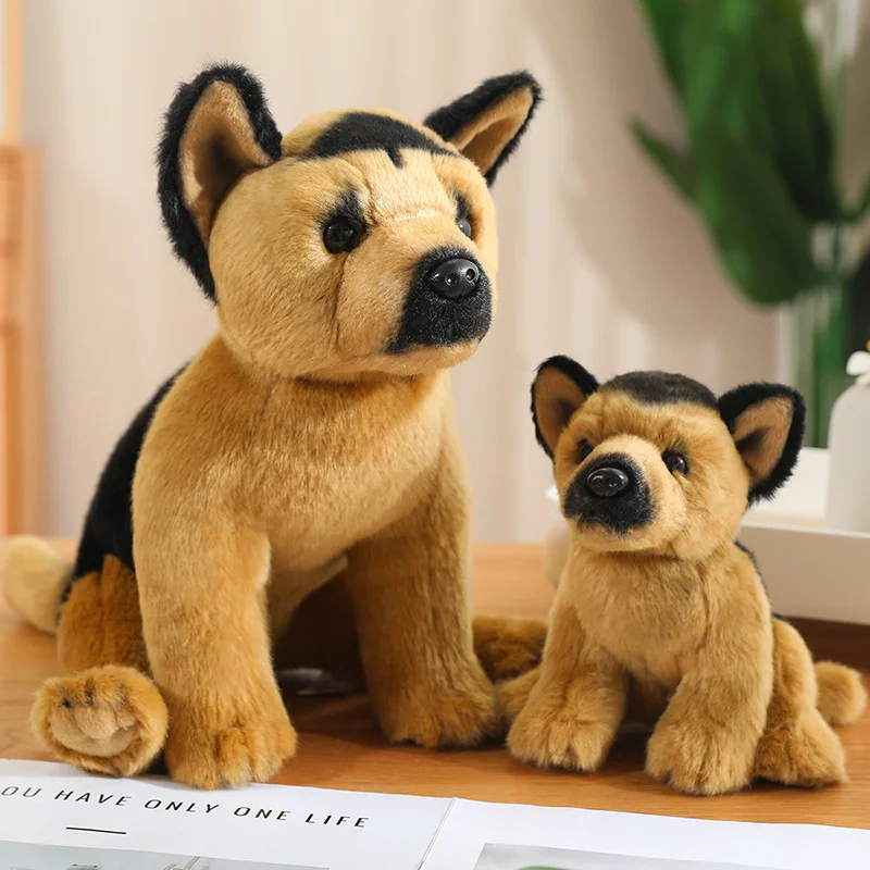 New17/30cm Simulation sitzen deutsche Schäferhunde super weiches Wurf kissen Wohnkultur lustige Tiere Baby Comfrot Geburtstags geschenke