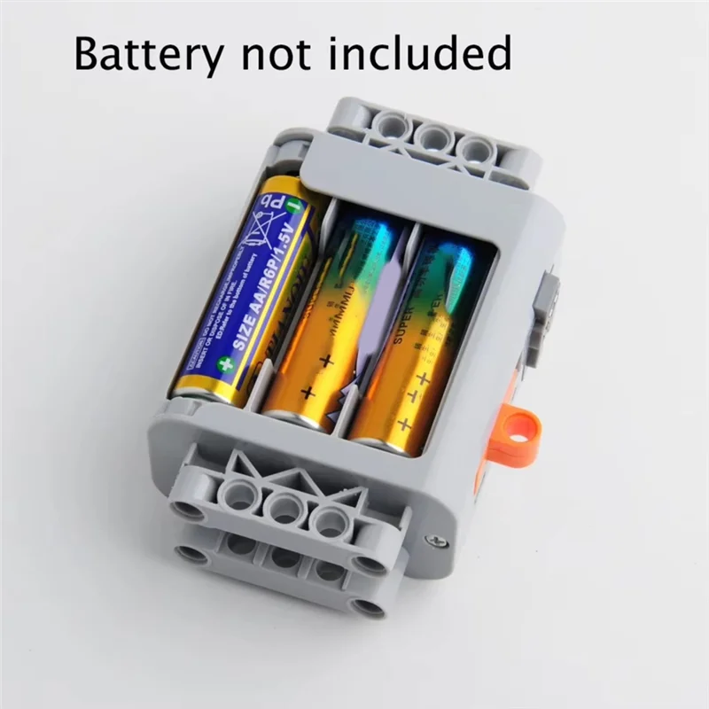 

【24 Hours Sale】For Power Functions MOC Parts 5PCS AA For Power-Up Battery Case Box For Legoeds 8881 For DIY Train Car Set