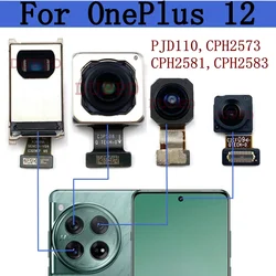 Rear Front Camera Module For Oneplus 12 Original Back Facing Main Periscope Telephoto Ultrawide Camera Assembly Flex
