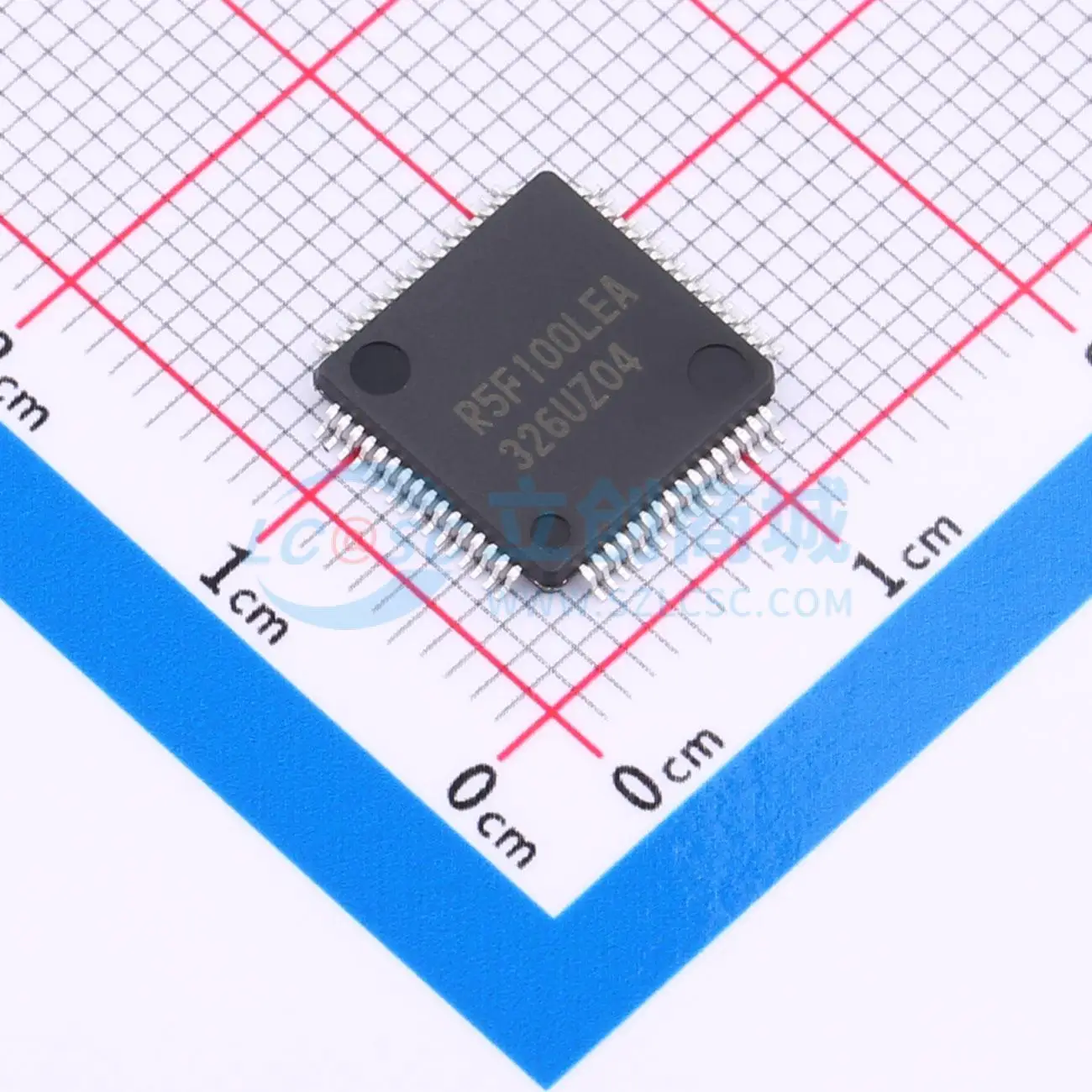 

10 шт./лот R5F100LEAFB # 30TQFP-64 Новый оригинал на складе