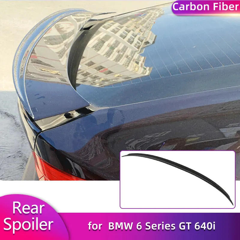 

Full Carbon Fiber Rear Trunk Spoiler Wings for BMW 6 Series GT 640i Gran Turismo 2017-2022 Car Racing Rear Spoiler Boot Wing Lip