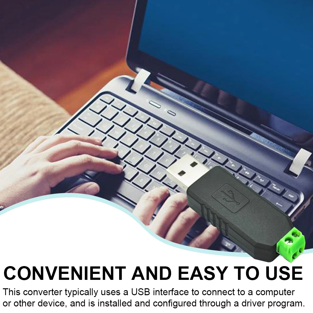 محول USB إلى RS485 يدعم Win7 Win10 XP Vista Linux OS WinCE5.0 USB إلى RS485 485 وحدة محول