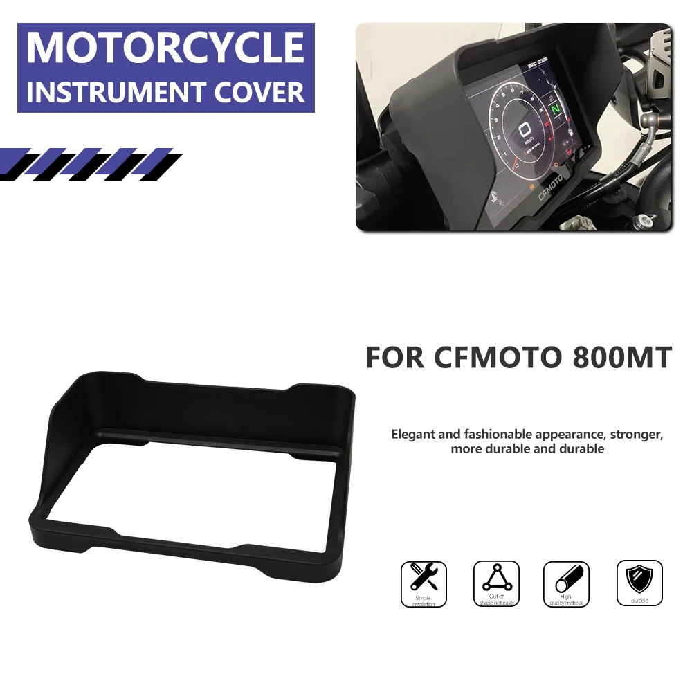 

For CFMOTO 800MT 2021-2023 Instrument Screen Housing Motorcycle Speedometer Cover Display Shield Gauges Odometer Shell