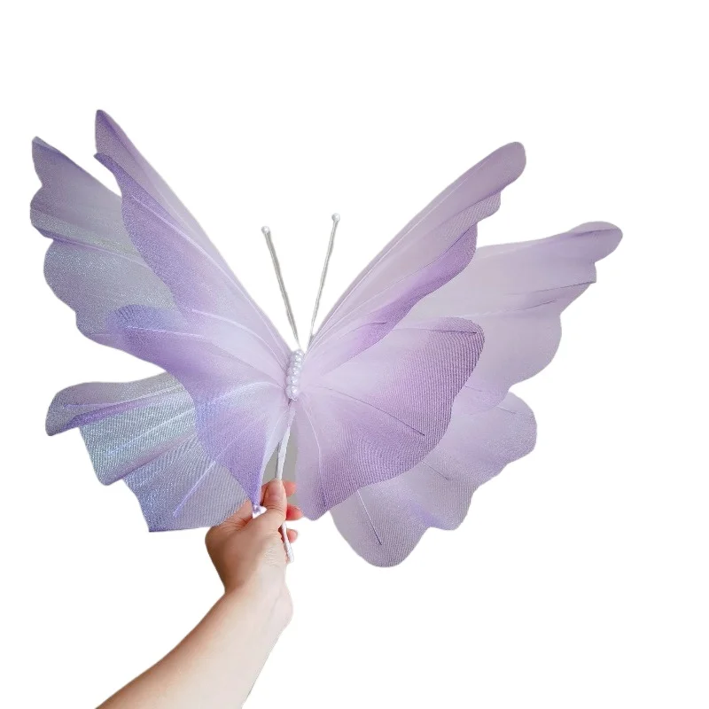 For Finished Butterfly Simulation Flower Handmade DIY Simulation Flower Art Set Ornament