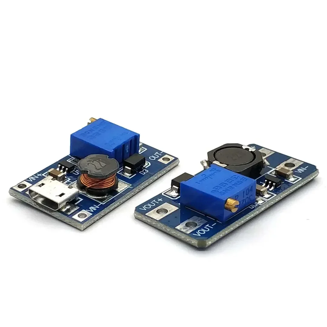 MT3608 Type-c Micro 2A Max DC-DC Step Up Power Module Booster Power Module 3-5V To 5V/9V/12V/24V