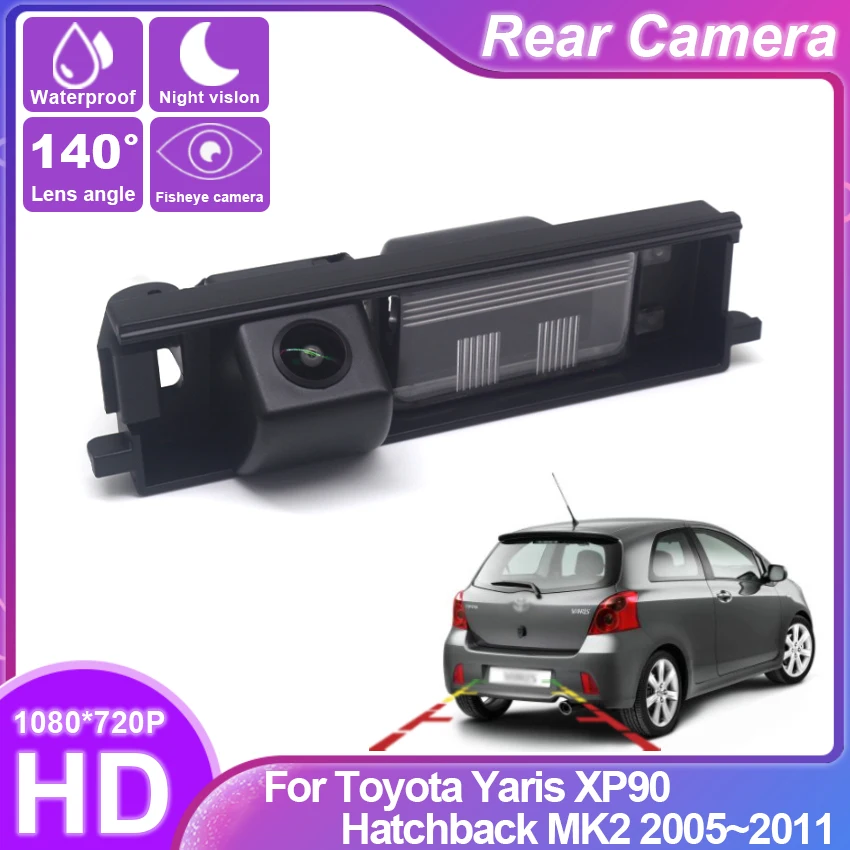 

Rear View Camera CCD HD Waterproof Reverse Parking Camera For Toyota Yaris XP90 Hatchback MK2 2005 2006 2007 2008 2009 2010 2011