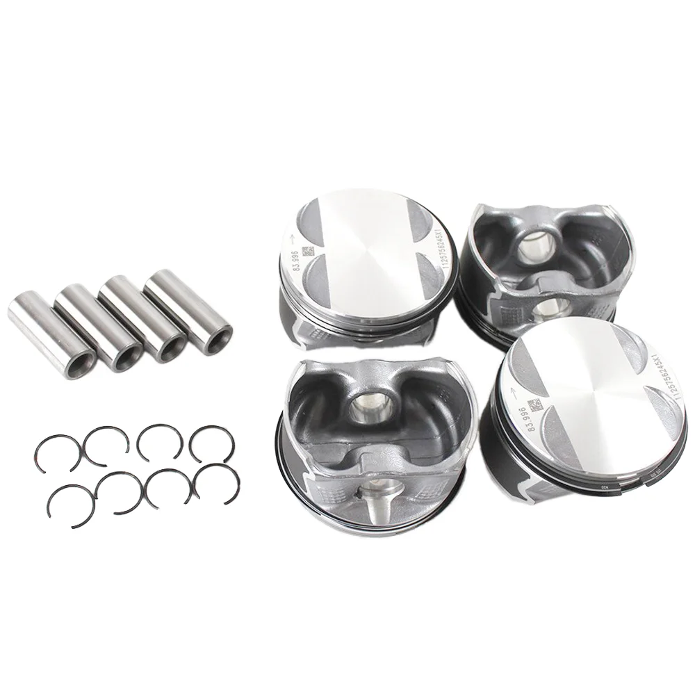 4pcs N46B20B Pistons Rings 11257562451 For BMW E60 E87 E90 118i 120i 318i 320i 520i 2.0L L4 11257548001 11257541469 11257562457