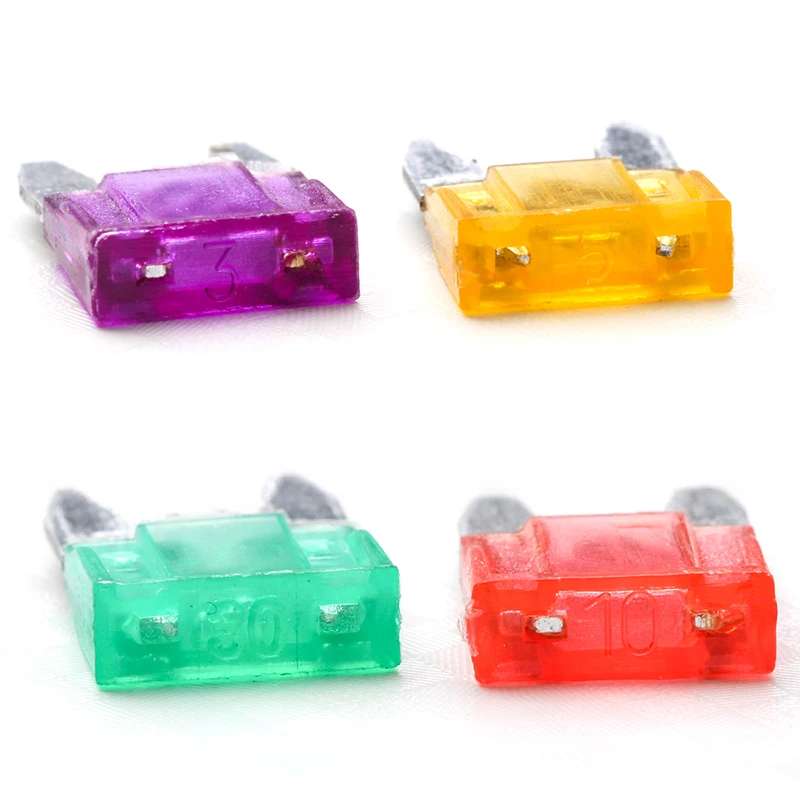 160pcs 3/5/10/15/20/25/30/40A Standard Automobile Car Security Fuse Auto Car Blade Fuse Assortment Kit Using For Small-sized Car