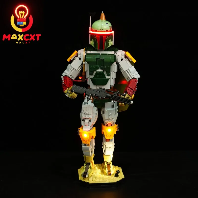 MAXCXT LED-Lichtset für LEGO 75455 Boba Fett, DIY-Dekorationslampe, LEGO-Bausteine nicht enthalten